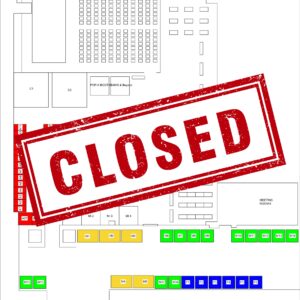 Food Booths (Blue F1 to F6)
