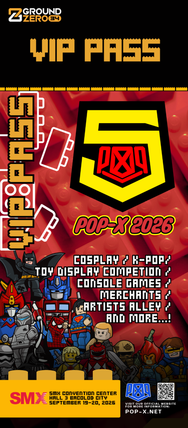 1 (1) POP-X VIP Pass