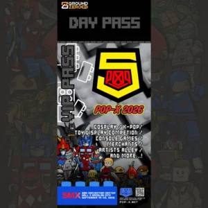 POP-X Day 1 Pass