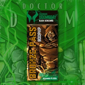 Doctor_Doom__Ticket_Bronze_Pass Avengers Doomsday - Bronze Pass